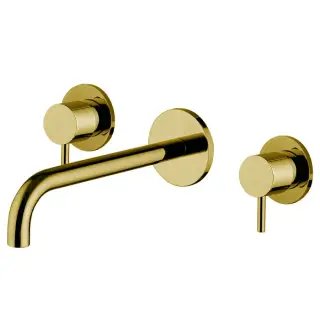 Fima Carlo Frattini Spillo Up Смеситель для раковины встраиваемый, излив 15 см, цвет: gold F3161/5OR