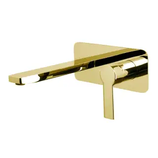 Fima Carlo Frattini Mast Смеситель для раковины встраиваемый, внешняя часть, излив 20 см, цвет: gold F3141WLX5OR