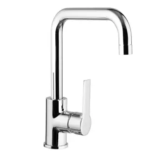 Fima Carlo Frattini Kitchen Смеситель для кухни, поворотный излив, цвет: chrome F3137/1CR