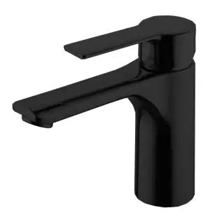 Fima Carlo Frattini Mast Смеситель для раковины Energy Saving без д/к, излив 12 см, цвет: black matt F3131NS.1.ES