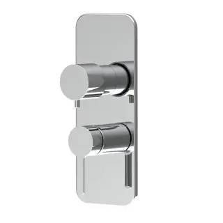 Fima Carlo Frattini Snap Смеситель для душа встраиваемый, 2-3 потребителя, цвет: chrome F3119X6CR