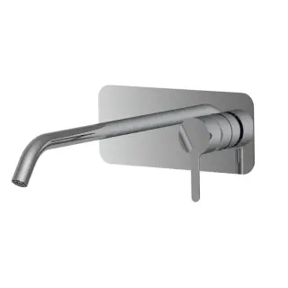 Fima Carlo Frattini Snap Смеситель для раковины встраиваемый, излив 20 см, цвет: chrome F3121WLX5CR