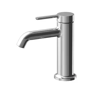 Fima Carlo Frattini Snap Смеситель для раковины, с донным клапаном, излив 11 см, цвет: chrome F3111CR.2