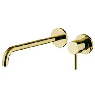 Fima Carlo Frattini Spillo Up Смеситель для раковины встраиваемый, излив 25 см, цвет: gold F3051WZX9OR