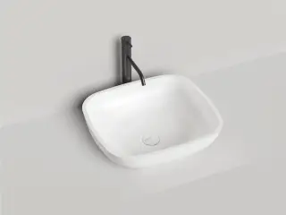 Salini Gloria 08 S-Sense Раковина чаша 49,5х44,5х15h см, без перелива, цвет: RAL глянцевый 1102108GF