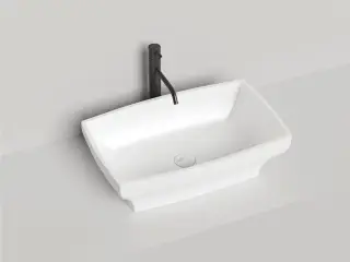 Salini Gloria 04 S-Sense Раковина чаша 60х38х15h см, без перелива, цвет: RAL глянцевый 1102104GF