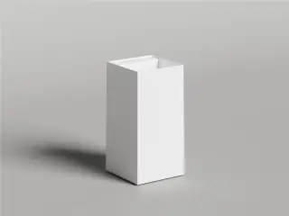 Salini Armonia Square Top 01 Раковина напольная 45х45х90h см, без перелива, цвет: RAL мат. 130521TMF