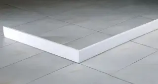 Radaway Paros C Панель для поддона 90х90х9,5h см, цвет: белый глянцевый MOC9090-03-1