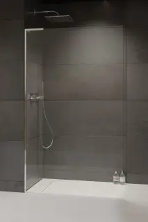 Radaway Modo SL II Душевое ограждение walk-in, прозрачное 8 мм, 100х200h см, цвет: хром глянцевый 10319104-01-01R