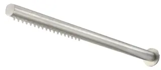 Treemme Showers Inox Верхний душ 4x42 см, 1 вид струи, цвет: нержавеющая сталь RWIT1147IS02