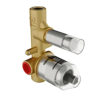 Treemme Shower Встраиваемая часть смесителя для душа/ванны на 2 потребителя RWIT6B49CC70