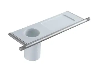 Treemme 22mm Стакан с держателем и полкой 28,8 см подвесной, цвет: нержавеющая сталь IT8375ISZZZZ