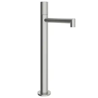 Treemme 28mm Смеситель для раковины высокий, без д/к, высота излива 24,3 см, цвет: нержавеющая сталь IT3B18ISG1ZZ