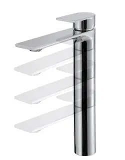 Treemme Ran Смеситель для раковины регулируемый, с д/к, длина излива 15, цвет: chrome IT2212CCRNYY