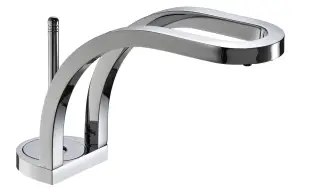 Treemme Philo Смеситель для раковины, без д/к, длина излива 18 см, цвет: chrome IT7011CCPDCL