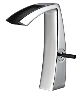 Treemme Arche Смеситель для раковины высокий, без д/к, высота излива 18 см, цвет: chrome IT2427CCELZZ