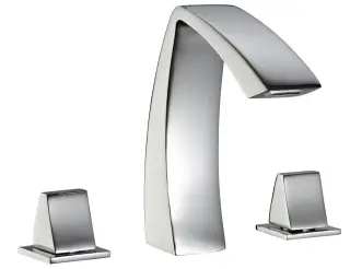 Treemme Arche Смеситель для раковины на 3 отверстия, с д/к, длина излива 16,2, цвет: chrome IT0716CCKAZZ