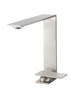 Treemme 5mm Смеситель для раковины высокий, без д/к, высота излива 19,6 см, цвет: нержавеющая сталь IT2818IS5MZZ