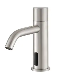 Treemme 40mm Смеситель для раковины, без д/к, сенсор, длина излива 13,2 см, цвет: нержавеющая сталь IT1315ISZZZZ