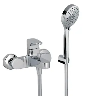 Treemme Cleo Смеситель для ванны накладной с ручным душем, 2 вида струи, цвет: chrome IT6300CCCFZZ