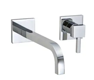 Treemme X-change mono Смеситель для раковины встраиваемый, внешняя часть, излив 23,5см, цвет: chrome RWIT76C6CC01