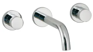 Treemme X-change Смеситель для раковины встраиваемый, внешняя часть, излив 23 см, цвет: chrome RWIT7260CC50