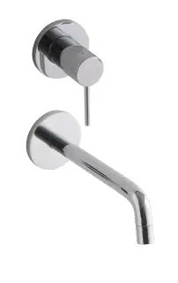 Treemme Up+ Смеситель для раковины встраиваемый, внешняя часть, излив 17,5 см, цвет: chrome RWIT6BD2CC01