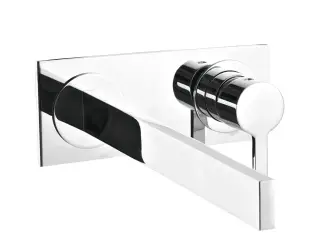 Treemme Time-Time out Смеситель для раковины встраиваемый, внешняя часть, излив 24,4см, цвет: chrome RWIT51A6CC02