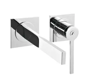 Treemme Time-Time out Смеситель для раковины встраиваемый, внешняя часть, излив 17,6см, цвет: chrome RWIT51C5CCTM