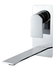 Treemme Ran Смеситель для раковины встраиваемый, внешняя часть, излив 23,4 см, цвет: chrome RWIT22B3CC01