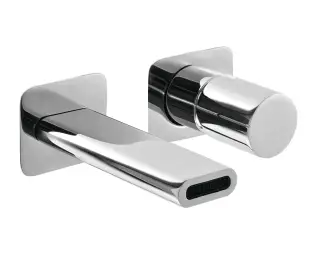 Treemme Nanotech Смеситель для раковины встраиваемый, внешняя часть, излив 13,5 см, цвет: chrome RWIT54C5CC02