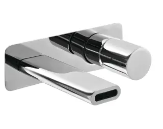 Treemme Nanotech Смеситель для раковины встраиваемый, внешняя часть, излив 13,2 см, цвет: chrome RWIT54A5CC02