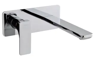 Treemme Hask Смеситель для раковины встраиваемый, внешняя часть, излив 18 см, цвет: chrome RWIT6AA7CC01