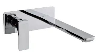 Treemme Hask Смеситель для раковины встраиваемый, внешняя часть, излив 23 см, цвет: chrome RWIT6AA9CC01