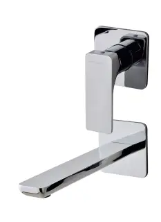 Treemme Hask Смеситель для раковины встраиваемый, внешняя часть, излив 18,3 см, цвет: chrome RWIT6AD2CC01