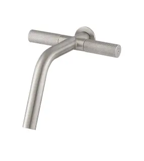 Treemme 22mm Смеситель для раковины встраиваемый, внеш. часть, излив 20,3см, цвет: нержавеющая сталь RWIT6052IS03