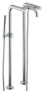 Treemme X-change Смеситель для ванны напольный с ручным душем и шлангом, цвет: chrome IT7284CCXRZZ