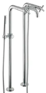Treemme Line Смеситель для ванны напольный с ручным душем и шлангом, цвет: chrome IT7284CCXCZZ