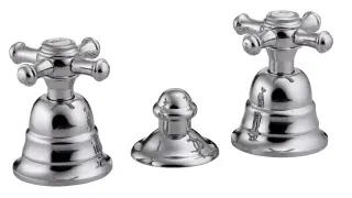 Treemme Old Italy Смеситель для биде, с донным клапаном, цвет: chrome IT4420CCOIZZ