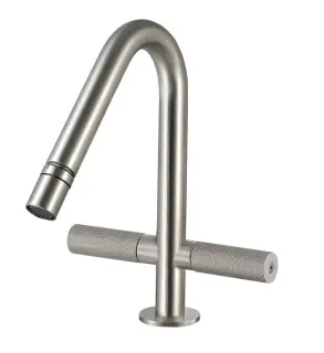 Treemme 22mm Смеситель для биде, без донного клапана, цвет: нержавеющая сталь IT6024IS2GZZ