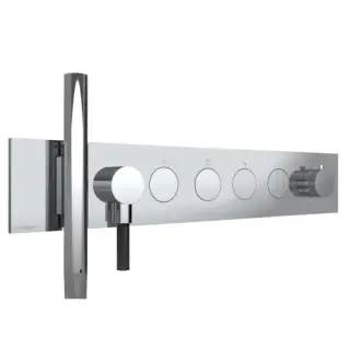 Treemme W-touch Смеситель для душа термостатический встр., 3 потребителя, внешняя часть, цвет:chrome RWIT1B98CC01