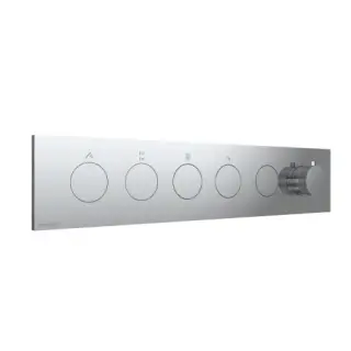 Treemme W-touch Смеситель для душа термостатический встр., 4 потребителя, внешняя часть, цвет:chrome RWIT1BF4CC01