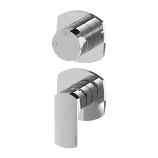 Treemme Albatros Смеситель для душа встраиваемый, 2 потребителя, внешняя часть, цвет: chrome RWIT4CC2CC01