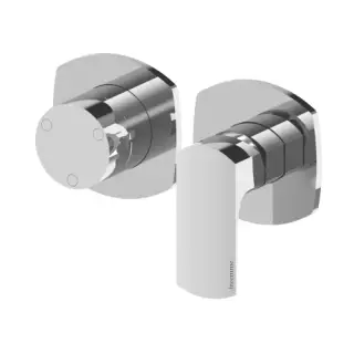 Treemme Albatros Смеситель для душа встраиваемый, 3 потребителя, внешняя часть, цвет: chrome RWIT4CF3CC01