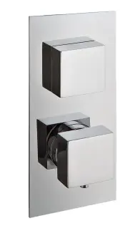 Treemme Shower Смеситель для душа термостатический встраиваемый, 2 потребителя, цвет: chrome RWIT8A46CC12