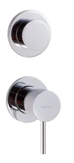 Treemme X-change mono Смеситель для душа встраиваемый, 2 потребителя, внешняя часть, цвет: chrome RWIT58C2CC01