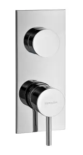 Treemme X-change mono Смеситель для душа встраиваемый, 2 потребителя, внешняя часть, цвет: chrome RWIT58A2CC01