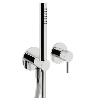 Treemme X-change mono Смеситель для душа встраиваемый, 1 потребитель, внешняя часть, цвет: chrome RWIT58D4CC01