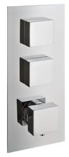 Treemme X-change Смеситель для душа термостатический встр., 2 потреб., внешняя часть, цвет:chrome RWIT7286CC32