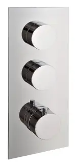 Treemme X-change Смеситель для душа термостатический встр., 2 потреб., внешняя часть, цвет:chrome RWIT7286CC35